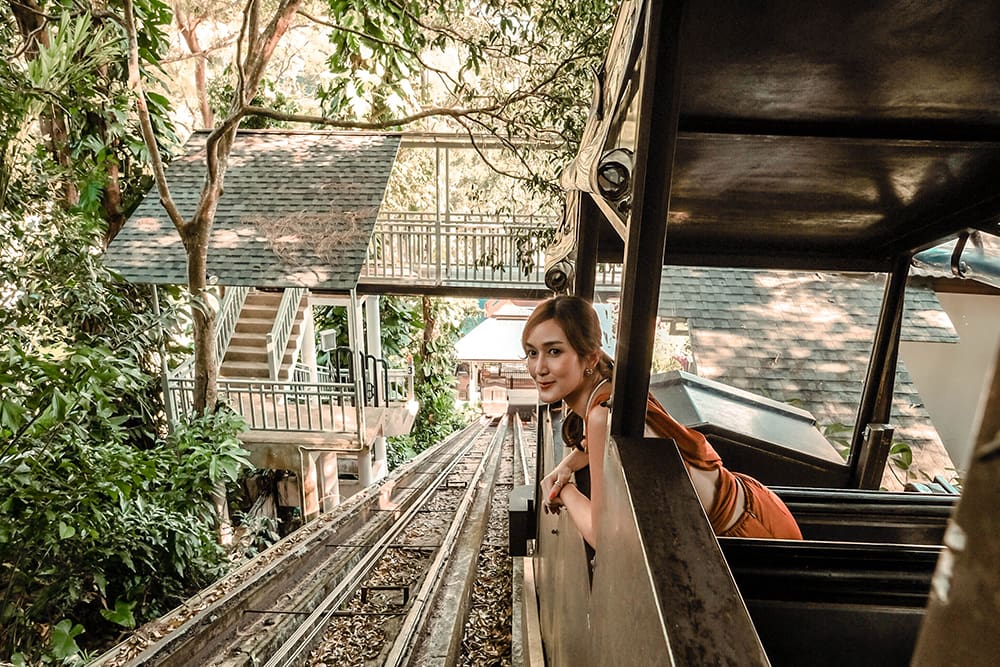 Our jungle funicular is a must-do relaxing activity in Phuket