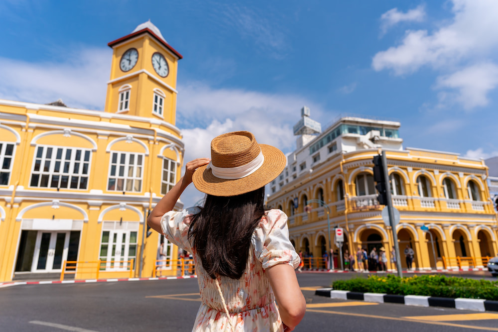 Phuket old town is a crowd-favorite Instagrammable place