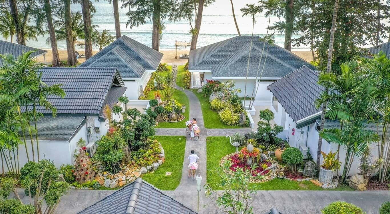 Embrace seaside serenity at our beachfront bungalows