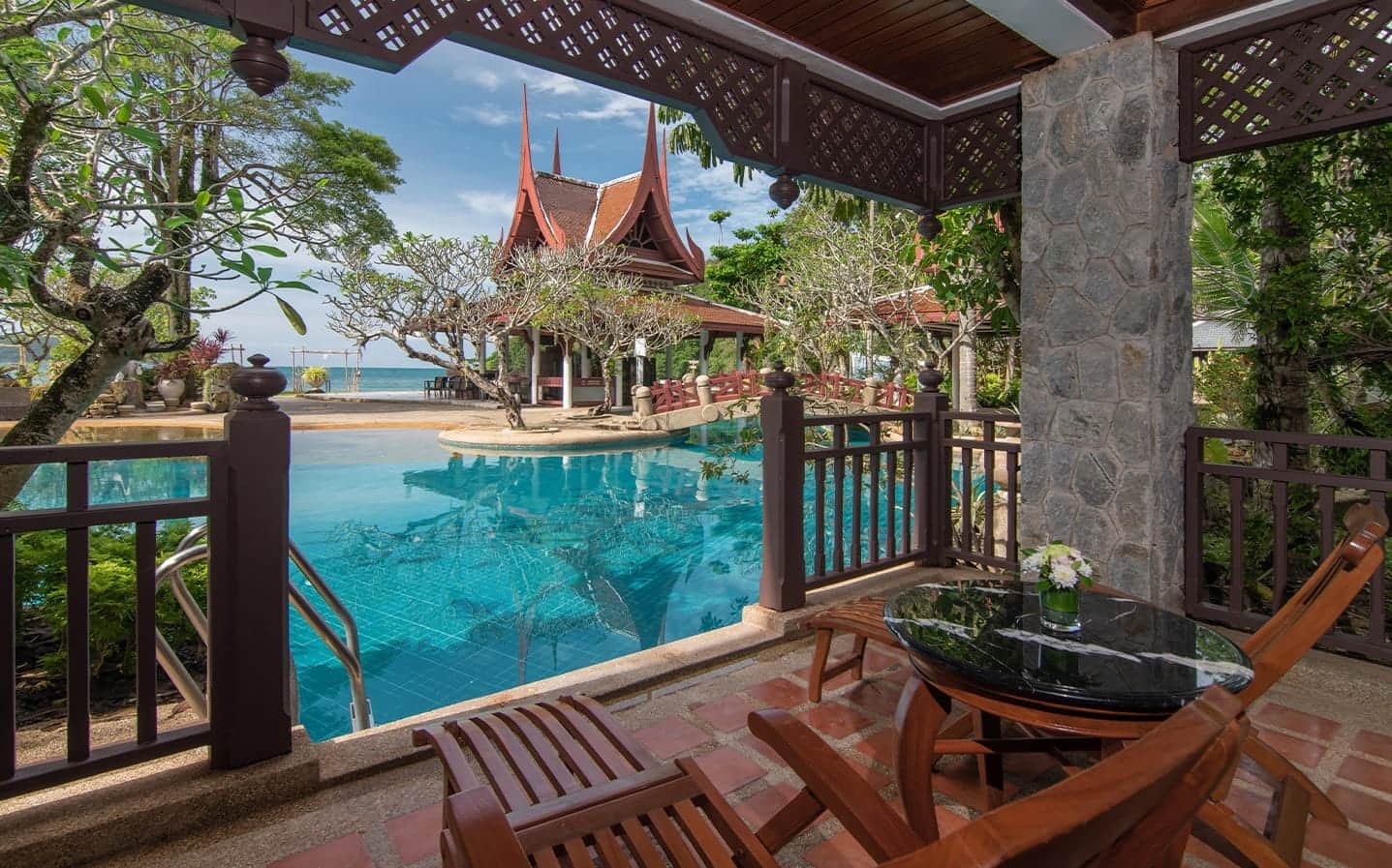 Lagoon Pool Access Rooms