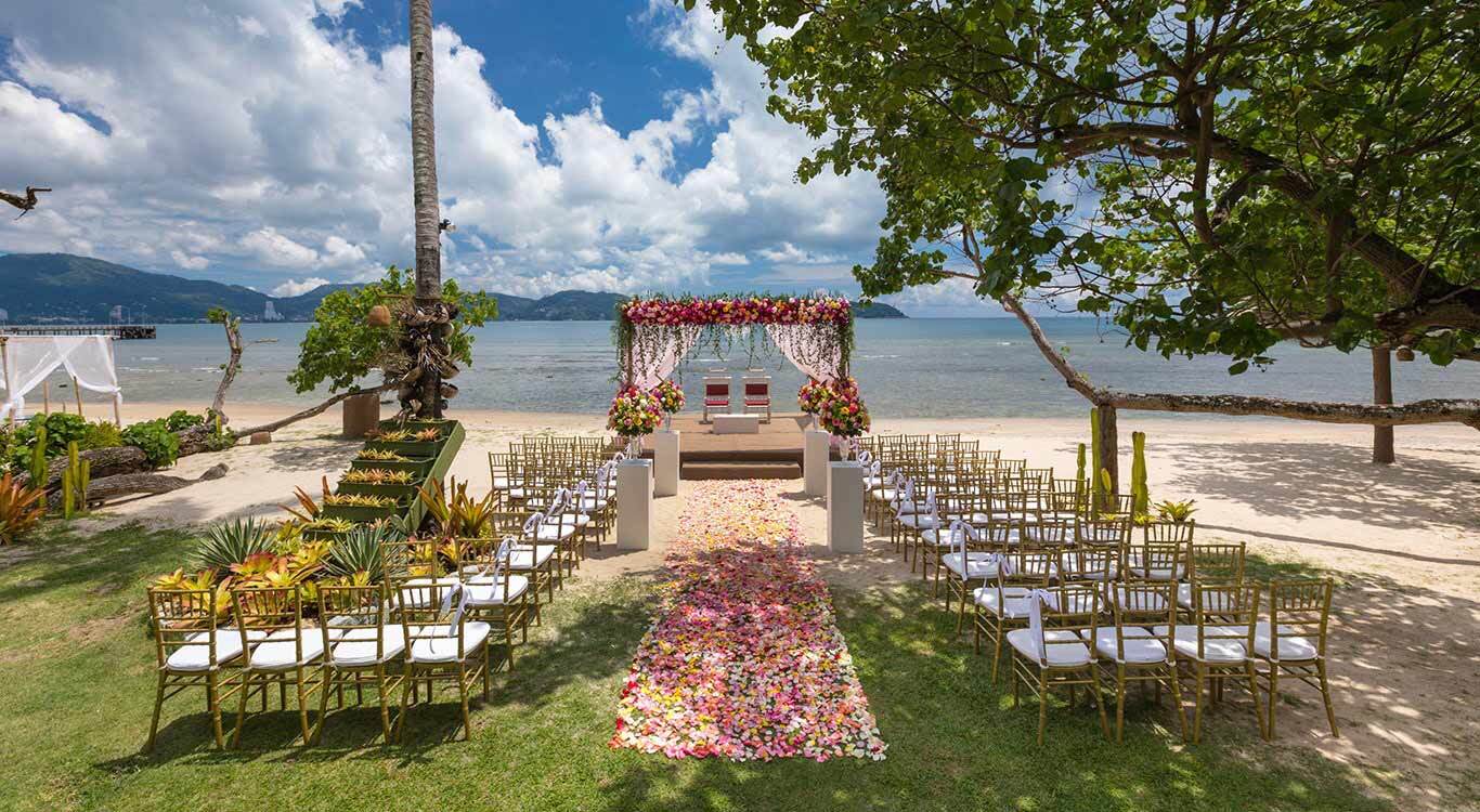 Indian beach wedding in Phuket