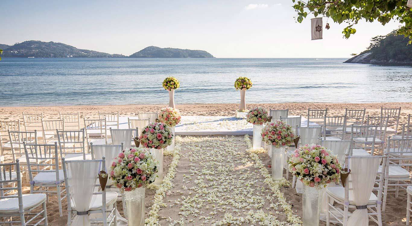 Phuket Beach Weddings on our private Nakalay beach