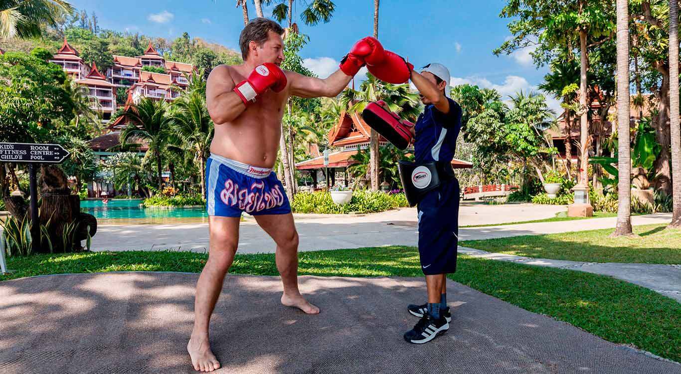 Private Thai boxing class in Phuket