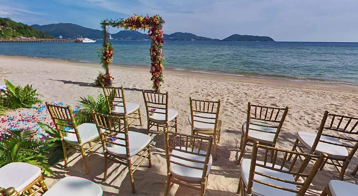 360 VIRTUAL TOUR for Beach Wedding