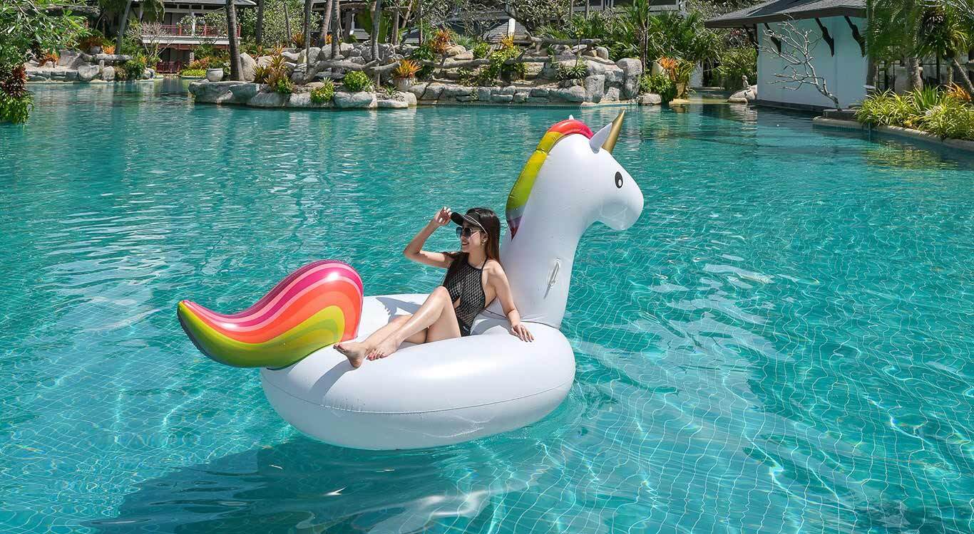 Lagoon Pool at Thavorn Beach Village Phuket Resort & Spa