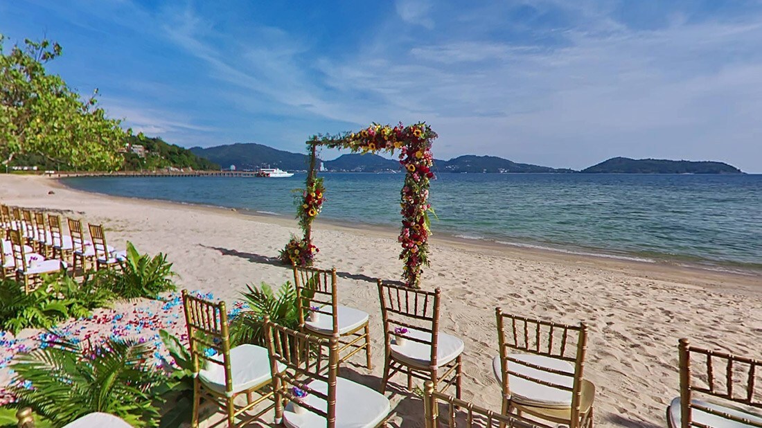 360 Virtual Tour Phuket Beach Weddings