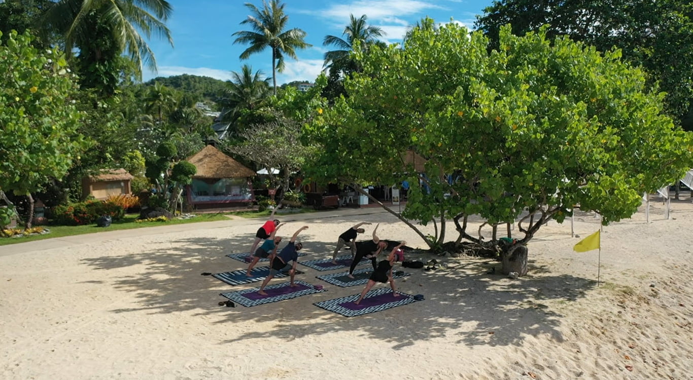Wellbeing Activities at Thavorn Beach
