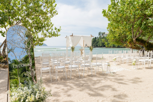 Beach Wedding at Thavorn Beach