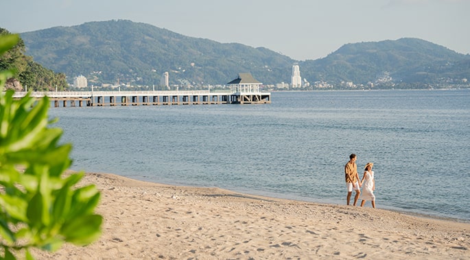 Private beachfront resort in Phuket