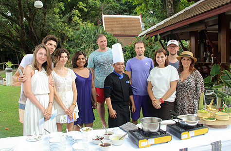 Thai Cooking Group Retreat